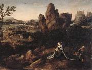unknow artist A landscape with the rest on the Flight into egypt oil painting reproduction